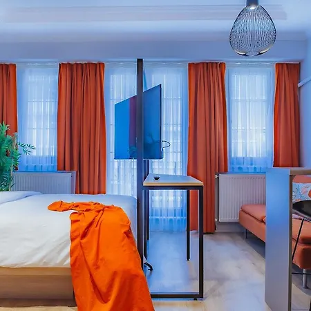Marcian's Column - Orange And Blue