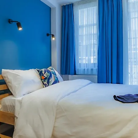 Hotel Marcian's Column - Orange And Blue *