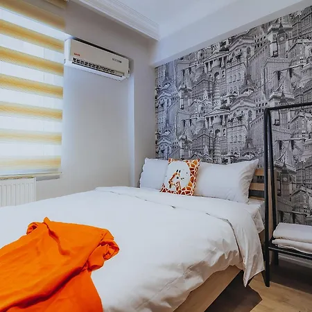 Marcian's Column - Orange And Blue Hotel
