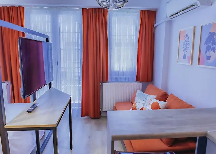 Marcian's Column - Orange And Blue Hotel Istambul