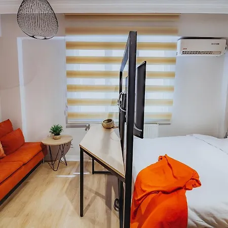 Marcian's Column - Orange And Blue *