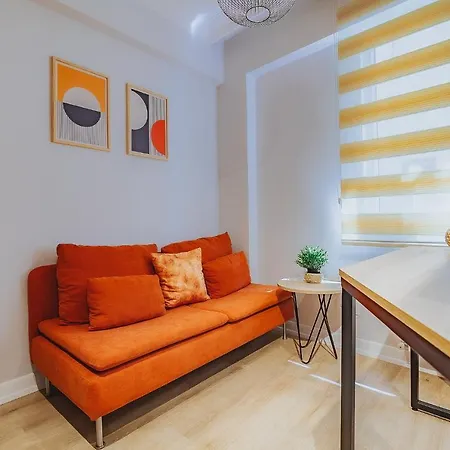 Marcian's Column - Orange And Blue *