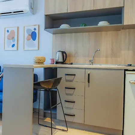 Marcian's Column - Orange And Blue