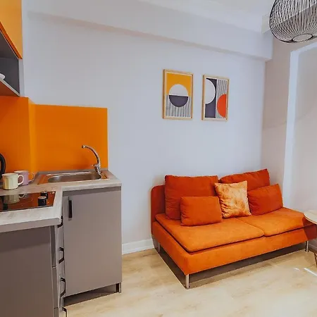 Marcian's Column - Orange And Blue